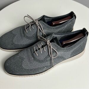 Cole Haan Zerogrand Men's Charcoal Knit Oxfords 13